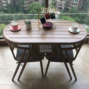 极速简约现代户外阳台桌椅三件套室外G花园庭院休闲桌椅组合网红