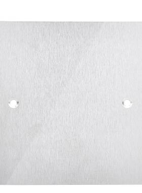新品地插盖板底盒装饰地盒盖子铜面防z尘10*10盲板通用120型/86型