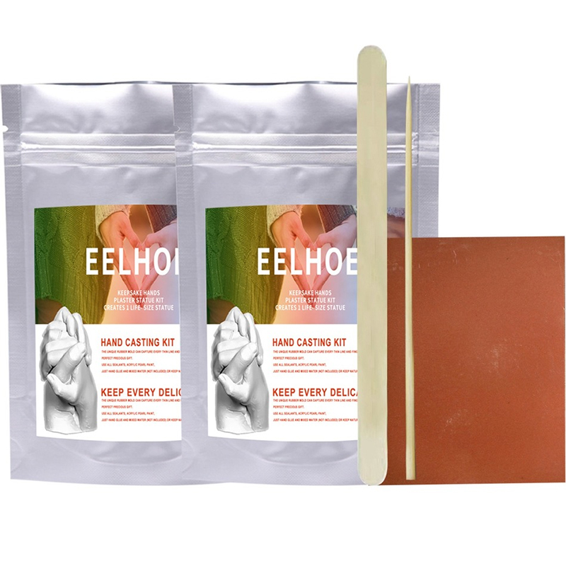 速发Hand Mold Set Souvenir Casting Set DIY Hand Foot Printin