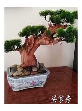 极速小白鹤小仙i鹤微型山水盆景动物造景陶瓷配件小假山摆件鱼缸