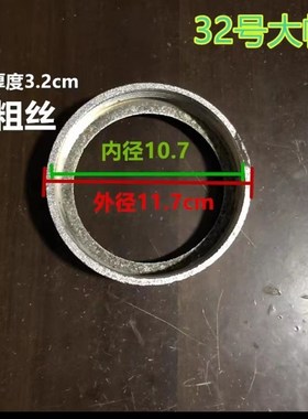 极速32型绞肉机机头前螺丝帽H螺母白色绿色红色都有