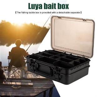 新品Fishing Lure lOrganizer Double-layer Lures Baits Contain