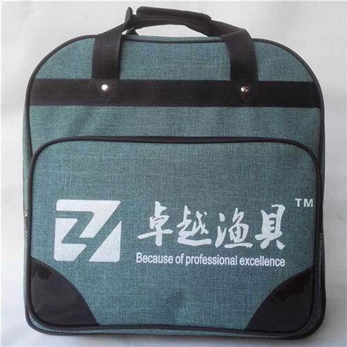 新品卓越包邮双层方形w防水帆布鱼护包渔具包钓椅包