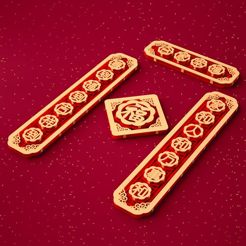 新品2022 year of the Triger New Year decorations couplet Spr
