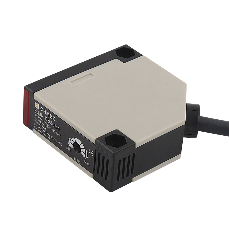极速镜面反馈反射型光电n开关E3JK-R4M1红外线接近感应传感器24V
