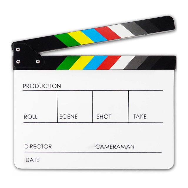 速发Hot Sale Film Clapper Board Multifunction Colorful Direc