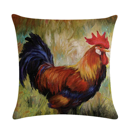 极速Personality Pillow Case Rooster PiLg And Sheep Series