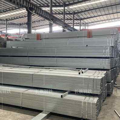 新品新品矩形方钢管黑方通热浸镀矩管H无缝方管铁管机械用镀锌方