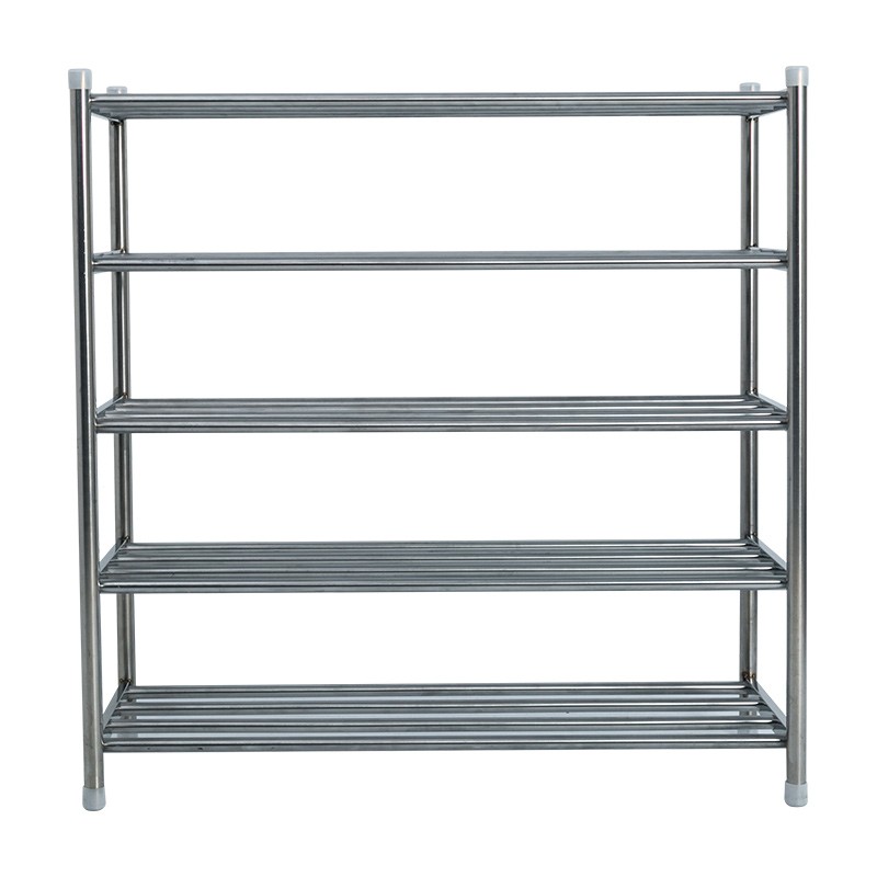 极速不锈b钢鞋架子家用室内好看 新款2021多层防尘门口鞋柜304加