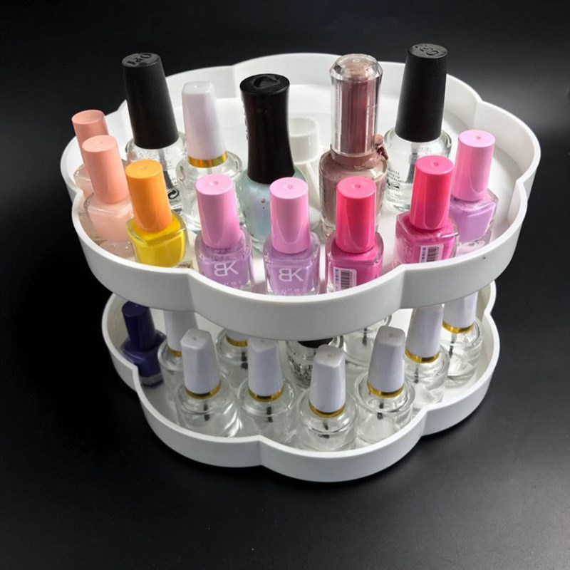 极速便利店旋转陈j列架口香糖展示架超市旋转多层架子化妆品展示