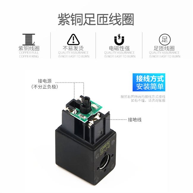 二位五通气动换向阀控制阀220v气 速发亚德客电磁阀 4v110