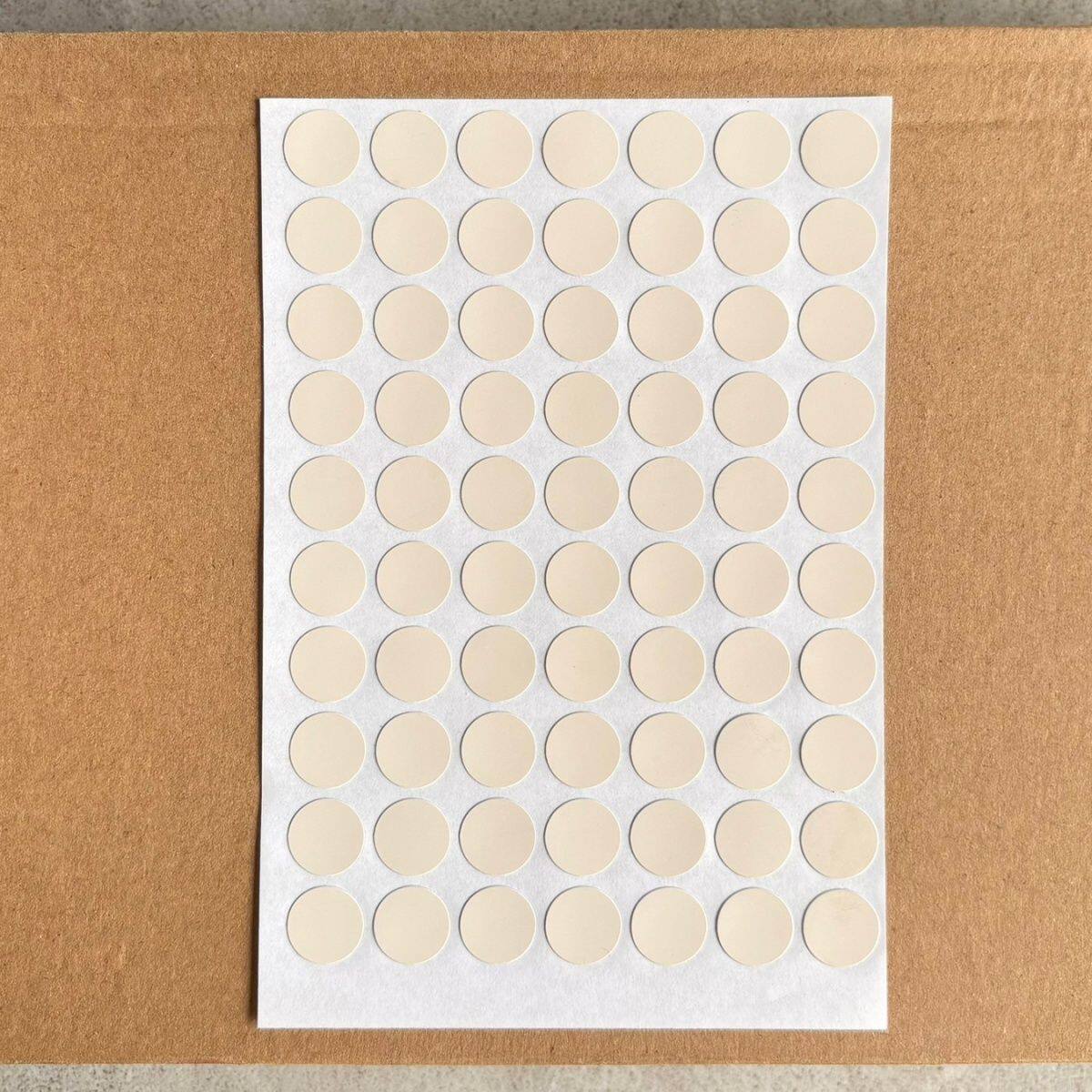 家具贴纸12mm环美贴螺丝孔贴封口防尘遮丑三合一柜子孔洞遮盖