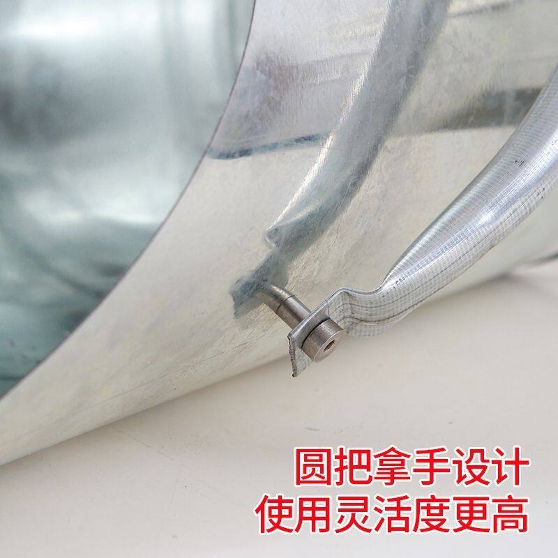 二次构造柱混凝土浇筑漏斗工地铁簸箕灌灰斗上料机配套灌灰桶工具