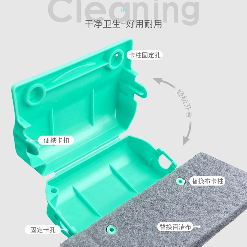 门窗玻璃窗台凹槽清理神器家用多功能窗槽沟槽缝隙清洁刷