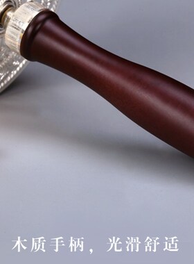 手摇转动合金手摇转l动筒西藏式器具家用摆件9100遍客厅家居纪念