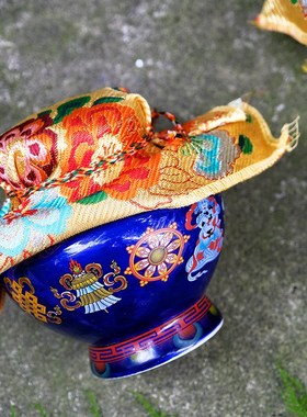 家居精品a陶瓷八吉祥图案宝瓶摆件白怙主/龙王/地藏宝瓶已装好