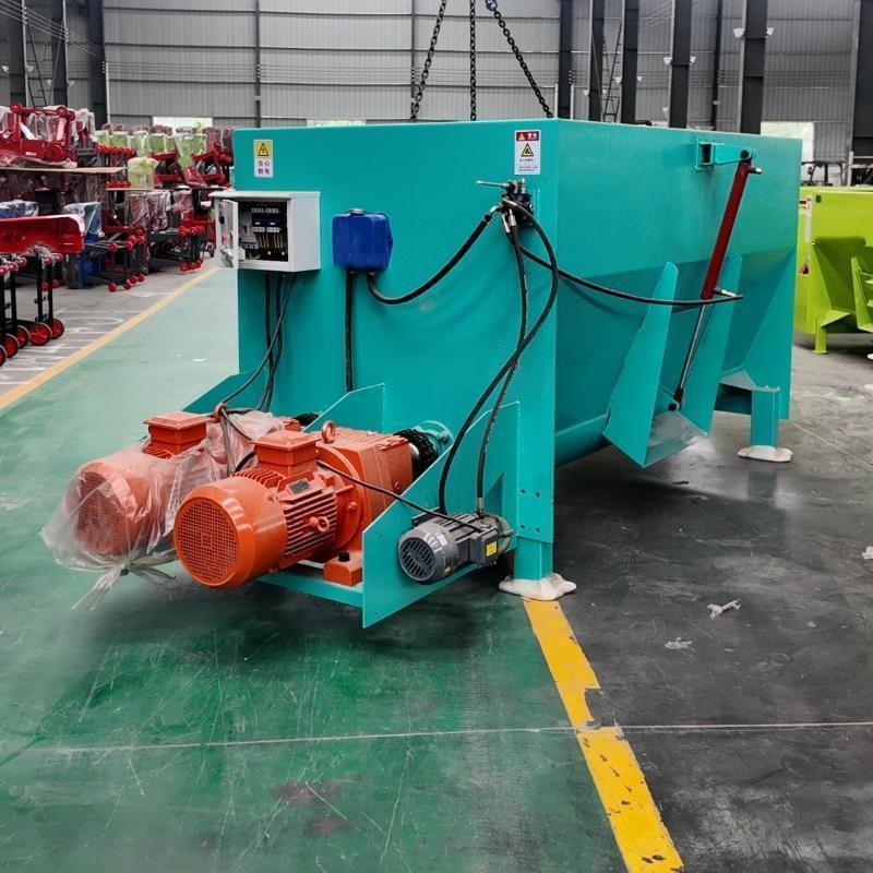 新款R系直c连TMR双轴全日粮饲料搅拌机干湿一体牛羊草料粉碎拌草