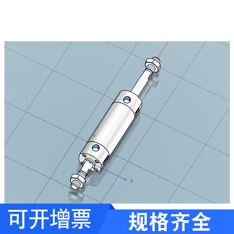 CHANTO长拓高g强度型气缸AGCW20/25/32/40/50/63/25X50X75X100X20