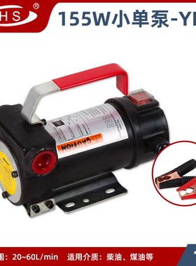 大流量交流直流自吸加油泵12v24v220MV柴油全自动抽油泵 直发