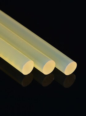 7MM/11MM耐j高温热熔胶 DIY金属粘接热熔胶 多用途淡黄色胶棒胶条