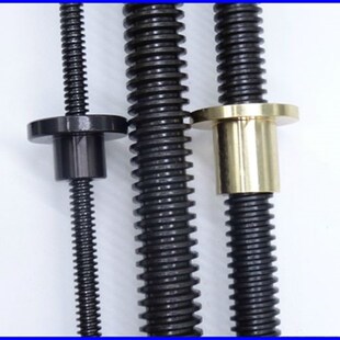 正反牙 T32 梯形螺杆螺母正牙粗牙 8T型丝杆 精牙丝杆正丝 6至T60