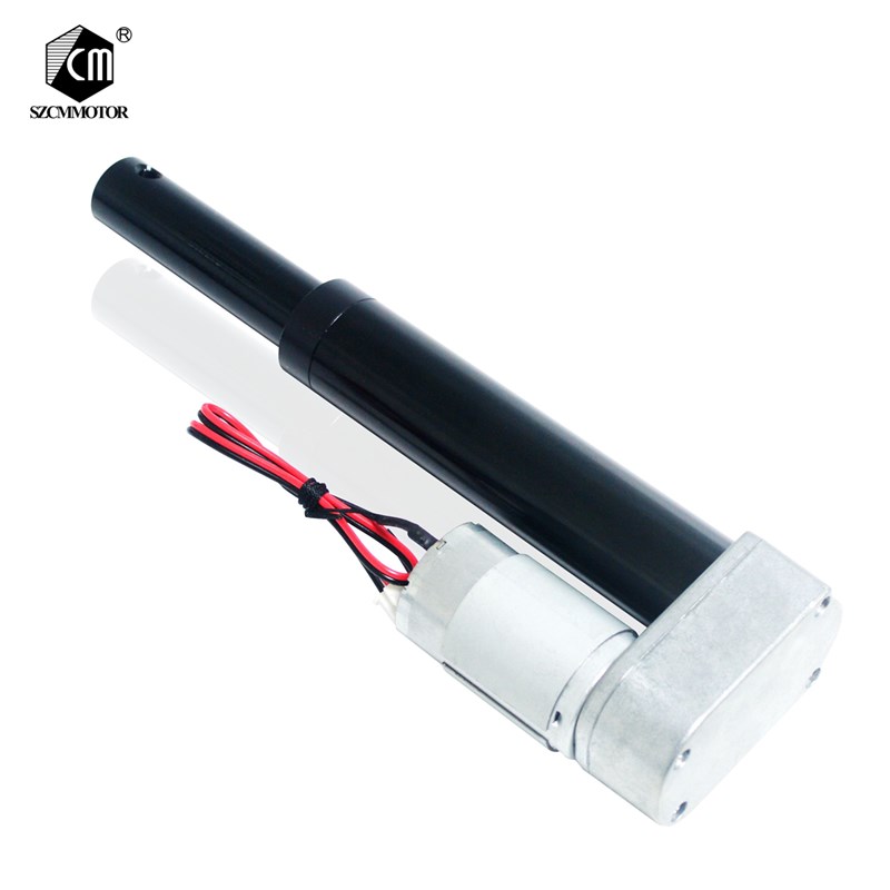 直流推杆电机 伸缩马达 395升降电机 汽车遮阳伞电机 直流12V电机