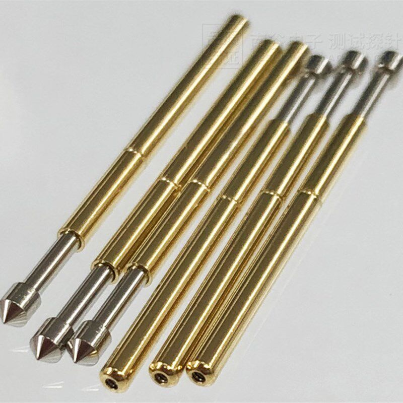 华荣测试探针 P160-E2 E3 E4 E5 E6 1.5 2.0mm镀金圆锥头 1.36mm
