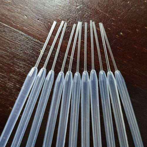10ul拉丝吸管试剂盒检测塑料移液管微量吸管刻度巴氏滴管塑料毛细