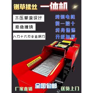 羊 家用铡揉丝新型专养殖牛多功能可草干湿两用秸220v秆卧89167式