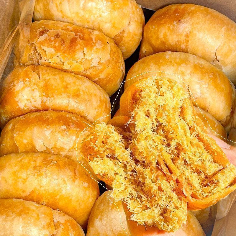 肉松饼零食小吃营养早餐面包点心休闲食品充饥解馋饼干糕点蛋糕