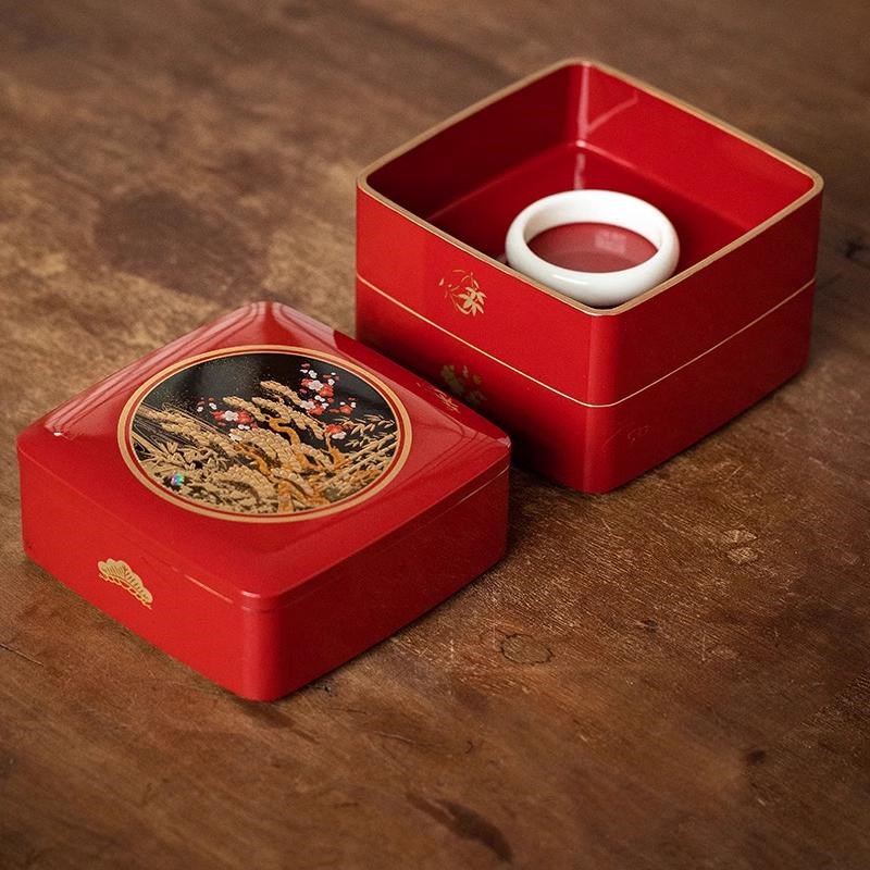 漆器首饰盒2025年新款珠宝手镯串珠文玩U首饰收纳盒精致