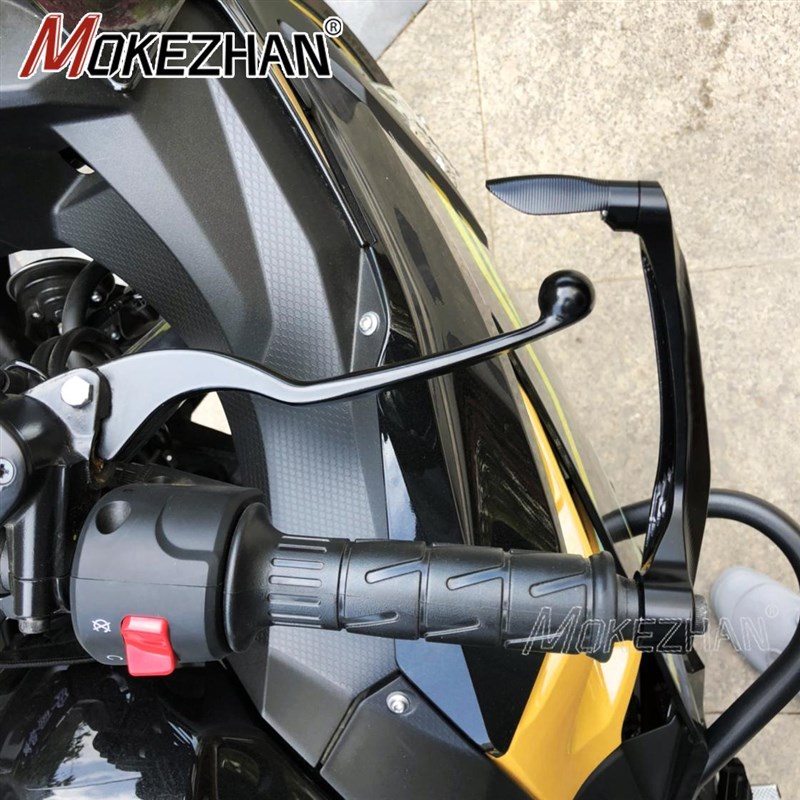 适用春风675SR-R 改装牛角护手竞技护弓防摔防护675S.R-R配件