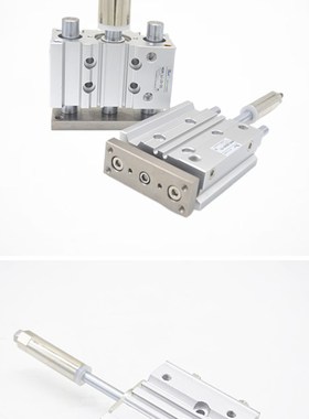 MGPM MGPL25-10-20-30-40-A50-60-75-100三杆三轴夹具导杆气缸可