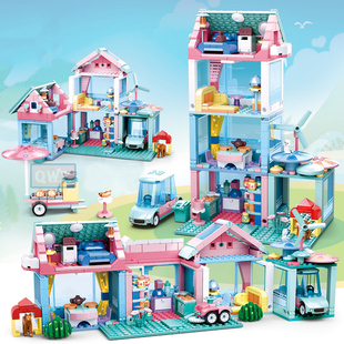 极速New Girl Figurens Garden Villa Friendship House Restaura