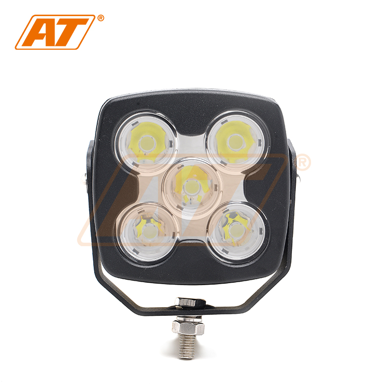 照明车灯汽车10-30V射灯超亮50瓦AT00LS0N09聚光方形射灯车灯大灯