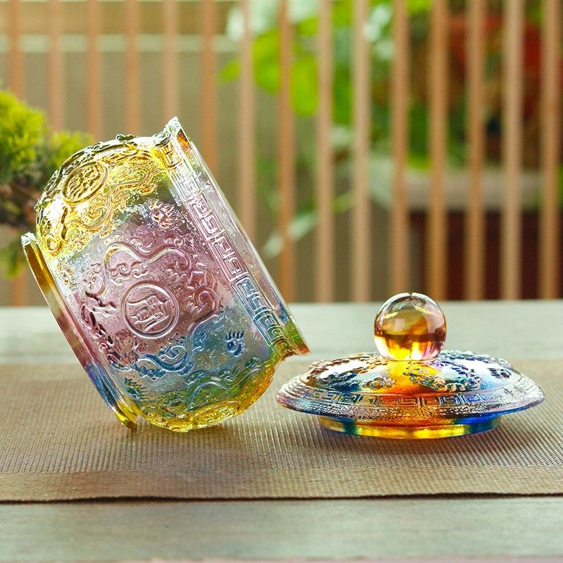 琉璃聚宝盆米缸i聚财盆高端铜底座聚宝盆居家客厅桌面吸财聚财摆,家居饰品,桌面摆件,淘宝优惠券,粉丝福利购,淘宝优惠卷