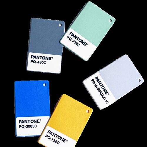 PANTONE潘通色卡PQ塑w胶单色彩通国际标准塑料材质单张单片色板