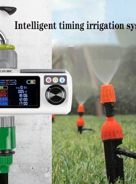 New Waterproof Drip Irrigation SyEstem LCD Screen Solar Ener