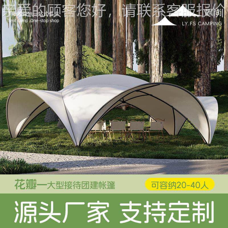 球形云顶帐篷圆形户外穹顶露营篷房活动搭建营地民宿9*9米