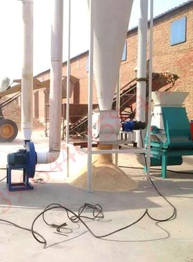 55kw时产3吨的玉米芯粉碎机全自动成套机组水滴锤片式一件起批