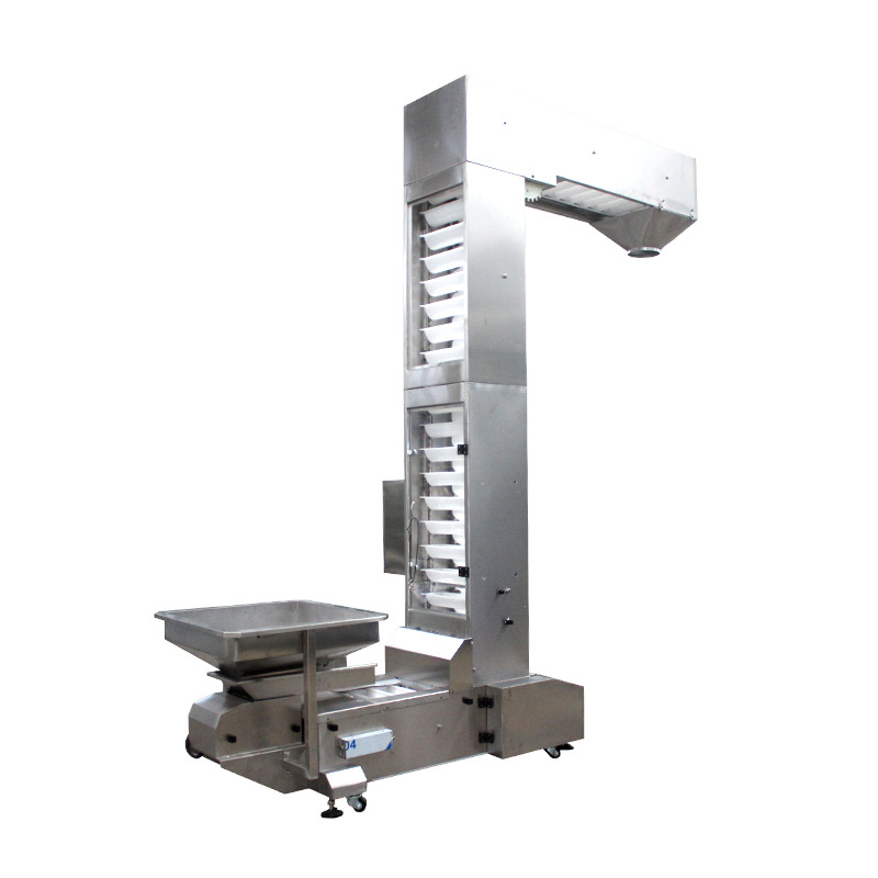 厂家供应树脂塑料颗粒提升机 自动连续上料机 定做Z型斗式提升机