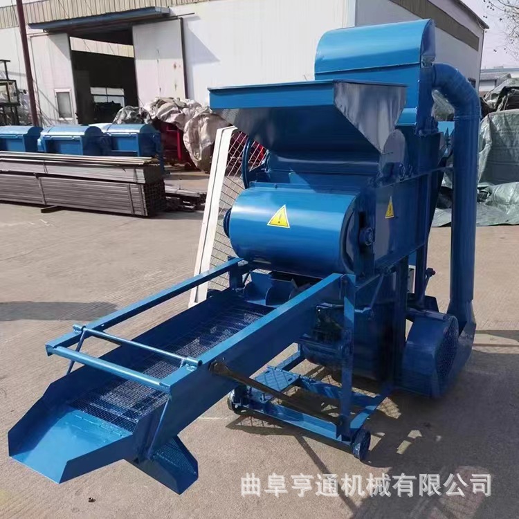 加长分选筛花生剥壳机油坊除尘花生脱壳机农业种植花生种子去皮机