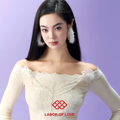 LaborofLove纯欲宫廷蕾丝上衣