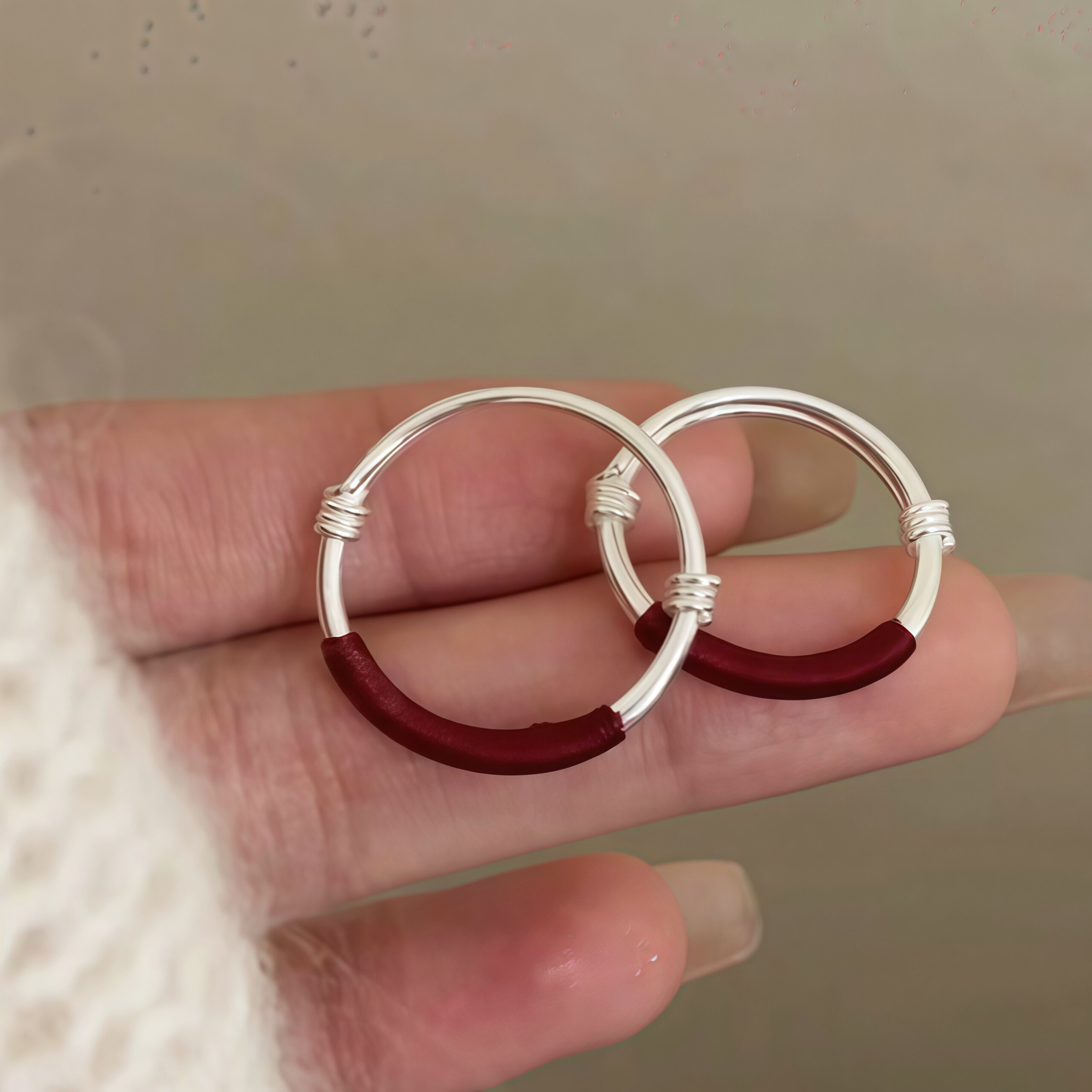 本命年红绳纯银戒指女小众设计极简推拉可调节2025新款情侣款礼物,饰品/流行首饰/时尚饰品新,戒指/指环,淘宝优惠券,粉丝福利购,淘宝优惠卷