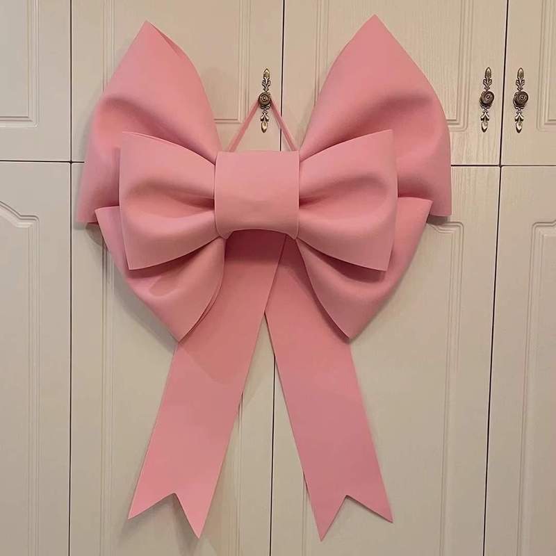 ins氛围感居家网红大蝴蝶结无纺布蝴蝶结材料家用房间门卧室装饰