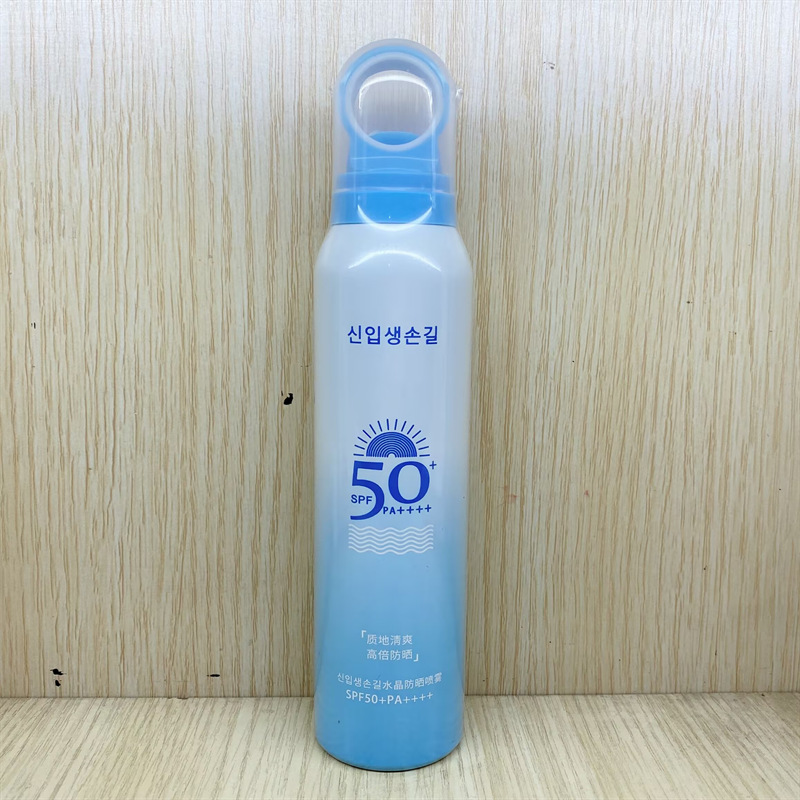 蕾琪水晶防晒喷雾SPF50+透明无色户外清爽隔离学生党军训防紫外线