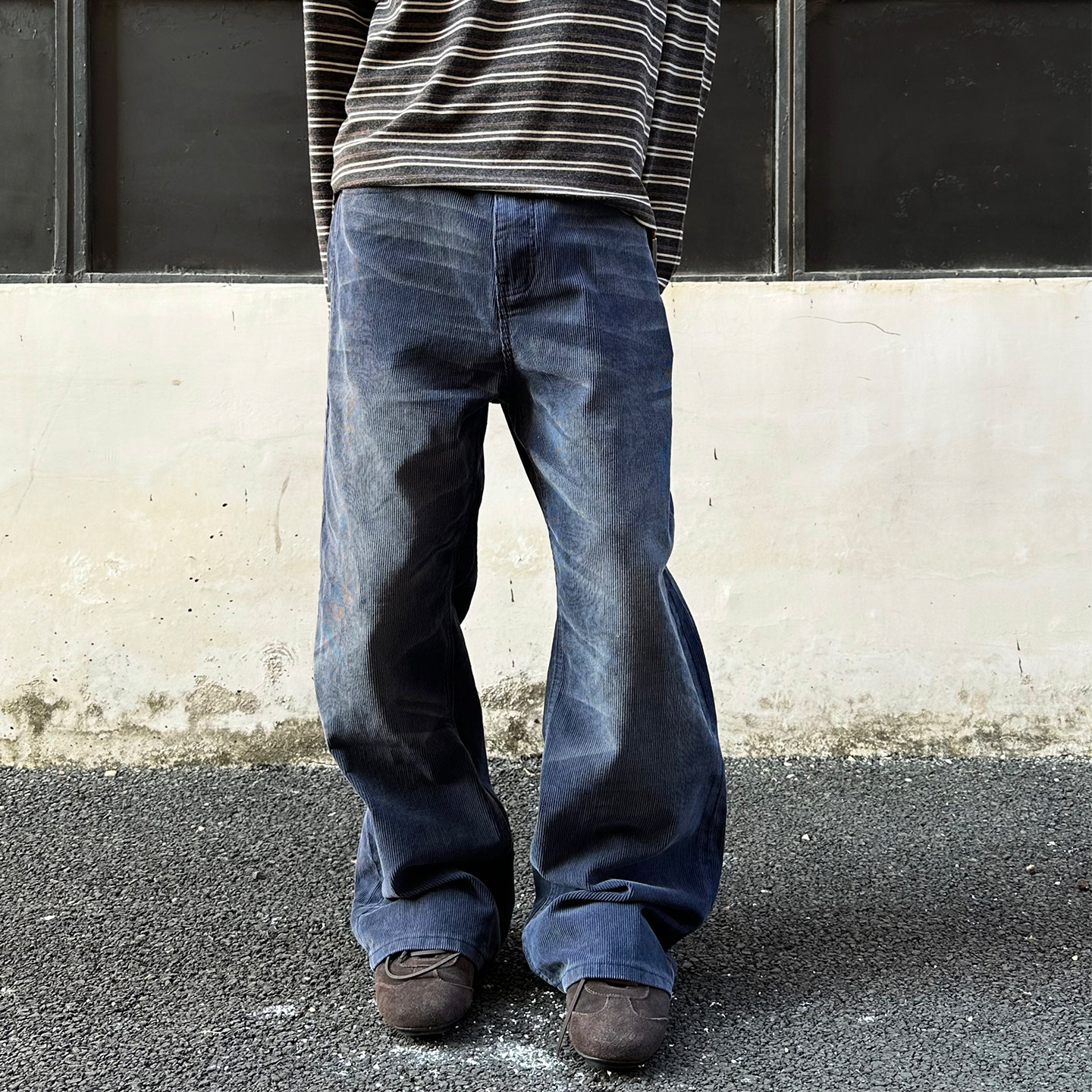 MAISTEP 美式复古水洗炒色灯芯绒长裤手工猫须vintage休闲直筒裤,男装,休闲裤,淘宝优惠券,粉丝福利购,淘宝优惠卷