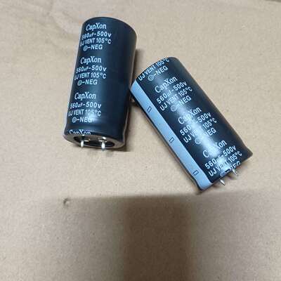 可维修共31只500v560uf丰宾牛角电解电容体议价