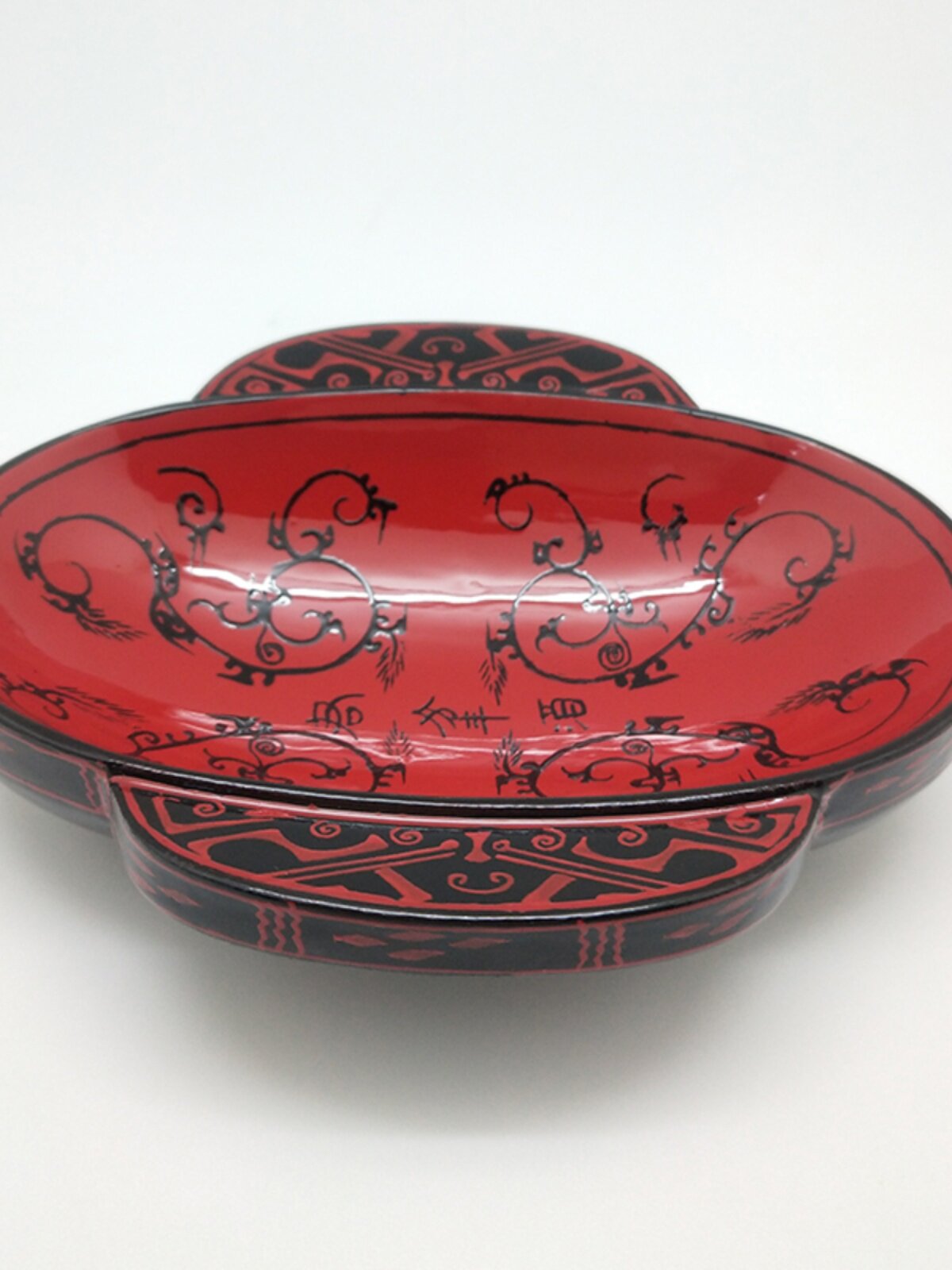 【曾楚漆器】君幸酒云纹仿古耳杯中国漆器手工艺品长沙马王堆汉朝