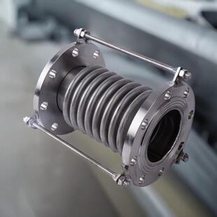 法兰式不锈钢波纹补偿器蓬胀节真空伸缩管伸缩节管道配件国标品质